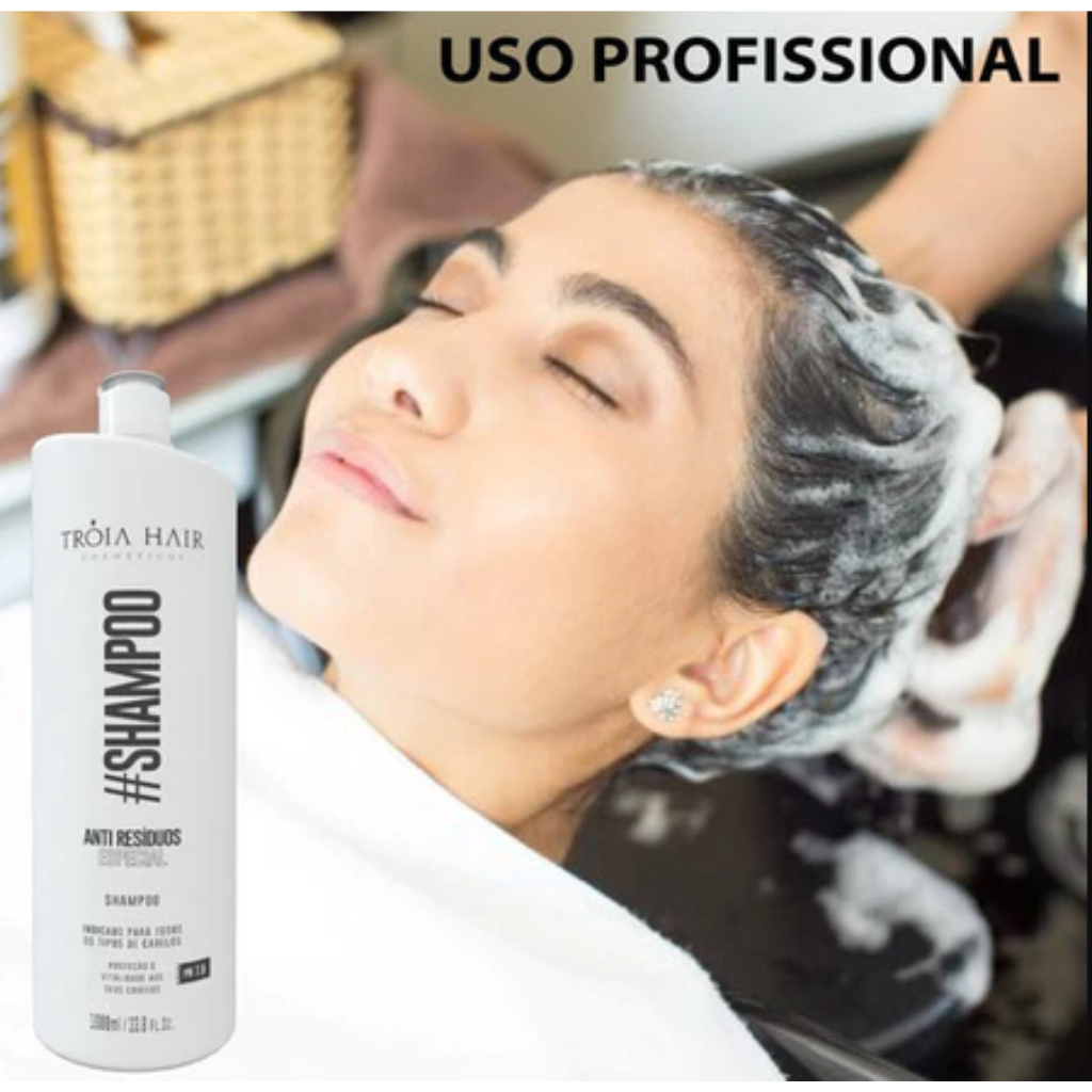 Shampoo Especial Limpeza Profunda 1000ml anti residuos