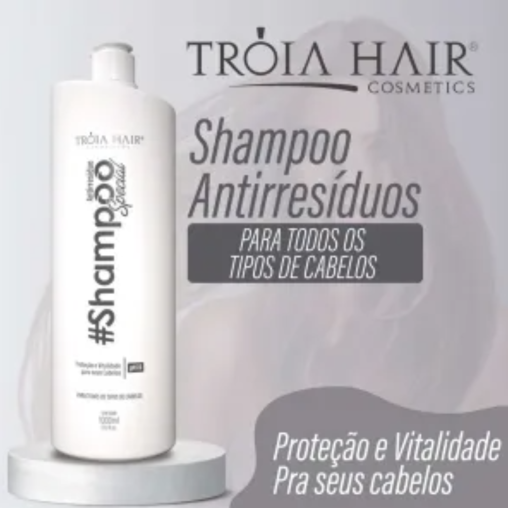 Shampoo Especial Limpeza Profunda 1000ml anti residuos