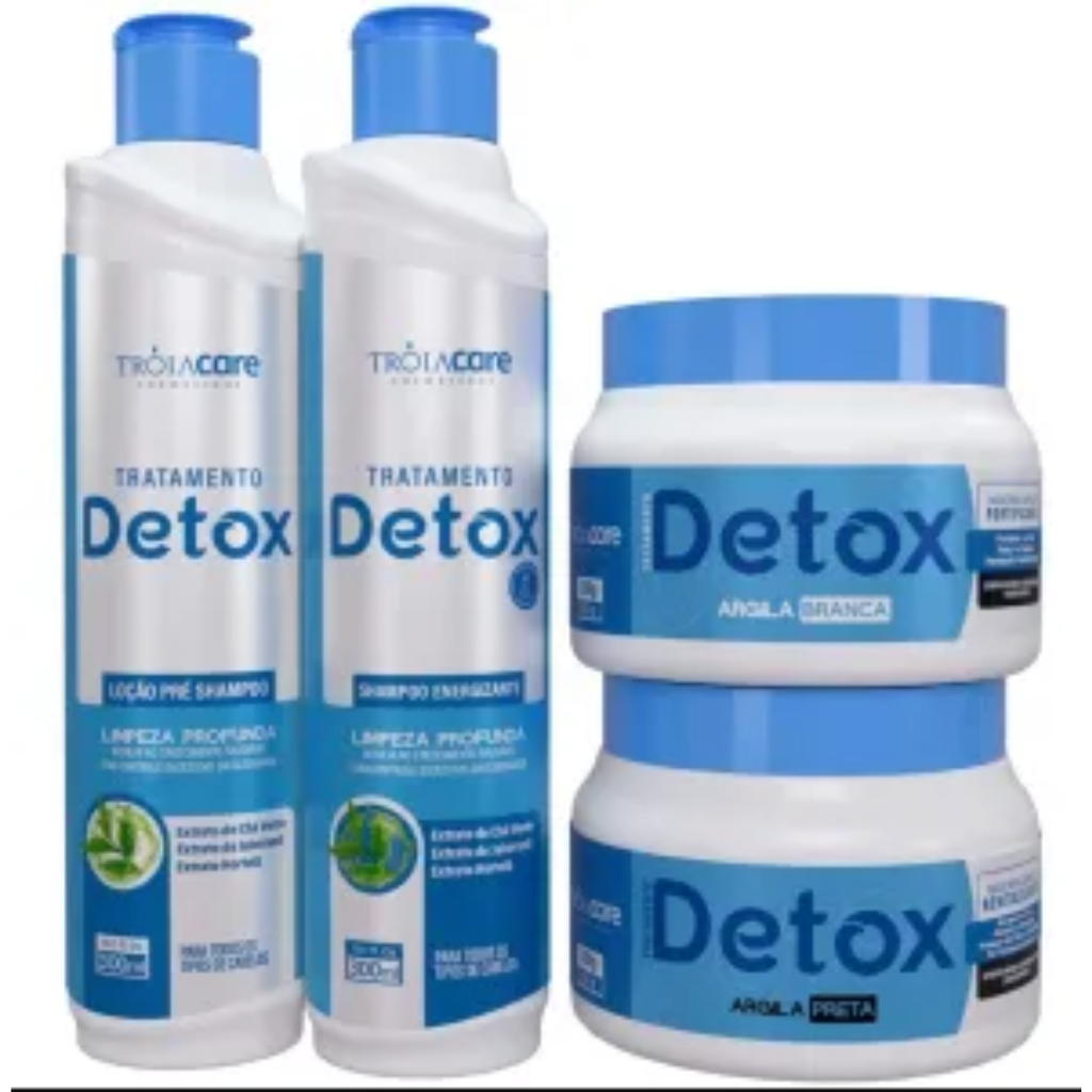 Detox Shampoo Energizante 300ml - Troia Care