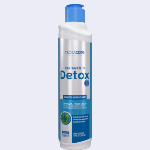 Detox Shampoo Energizante 300ml - Troia Care