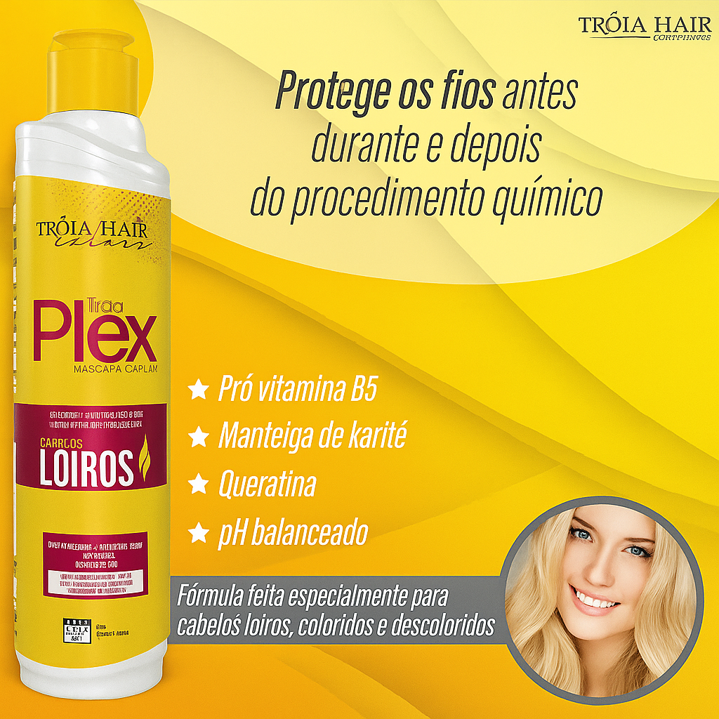 Troia Blond Plex - Tratamento Fortalecedor 