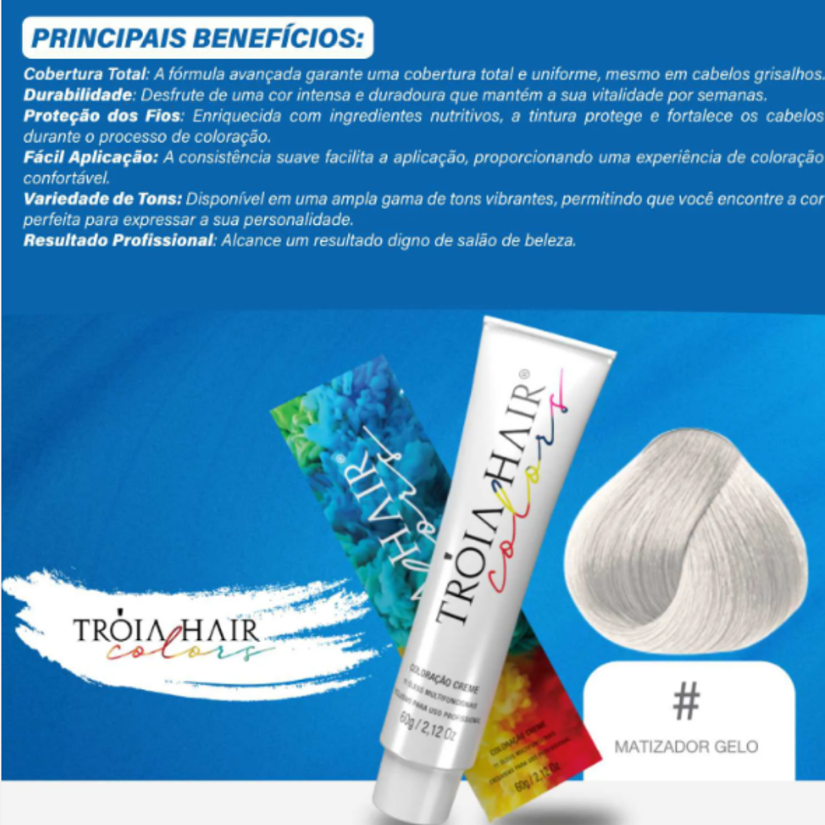 Coloração Troia Hair Colors 