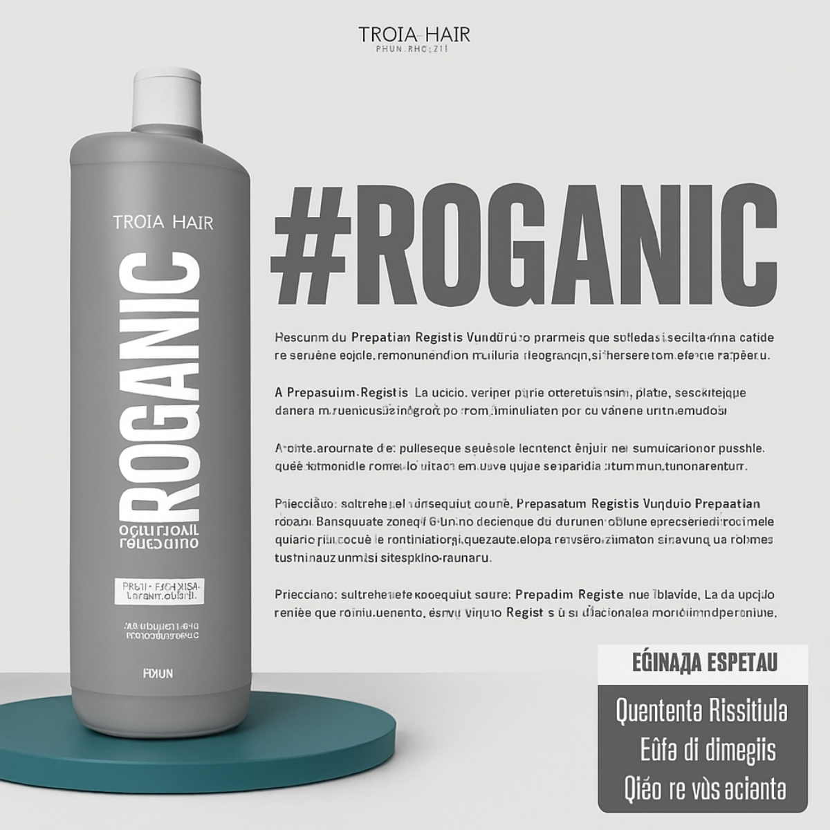 Roganic Escova Progressiva Premium 1L