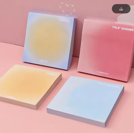 Gradient Sticky Note Pads