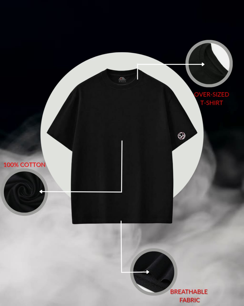 SOUL GRAPHIC OVERSIZED T-SHIRT