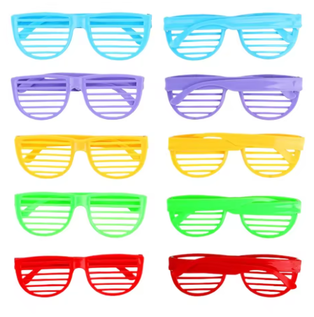 Colorful Shutter Shade Sunglasses