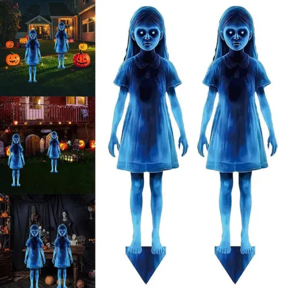 🔥 Last Day 50% OFF 🔥 👻Girl Ghost Courtyard Decoration for Halloween👻 - Hallowora