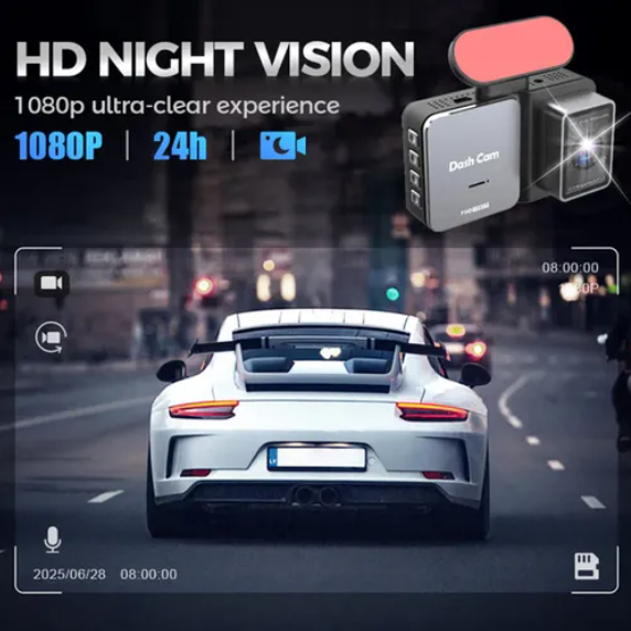 HD Front & Rear Lens Dash Cam
