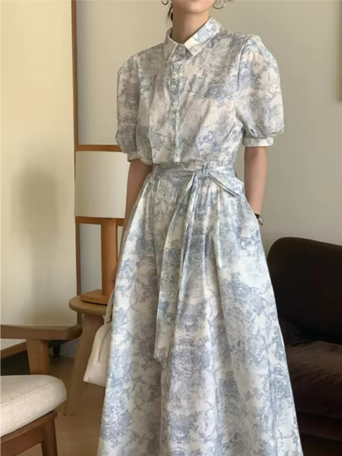 Floral Print Maxi Dress