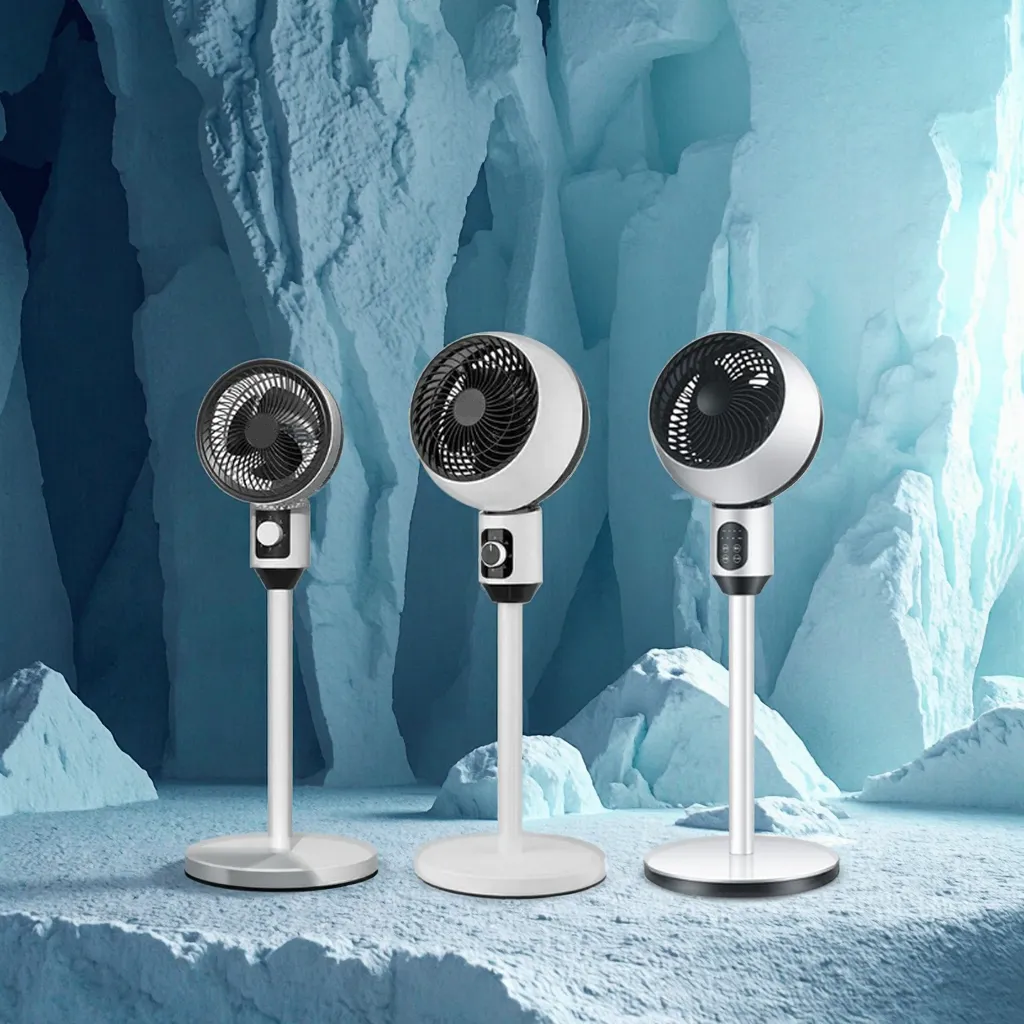 2-in-1 Smart Remote Control Fußventilator für Zuhause 