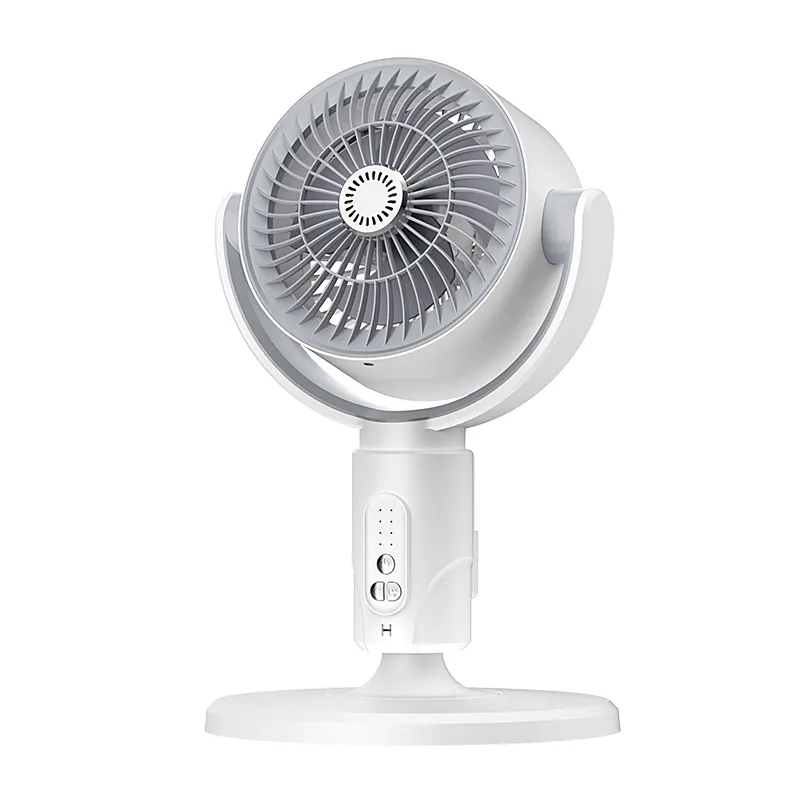 2024 New Large Battery Rechargeable Floor Fan with Remote, Portable USB Cooling Fan