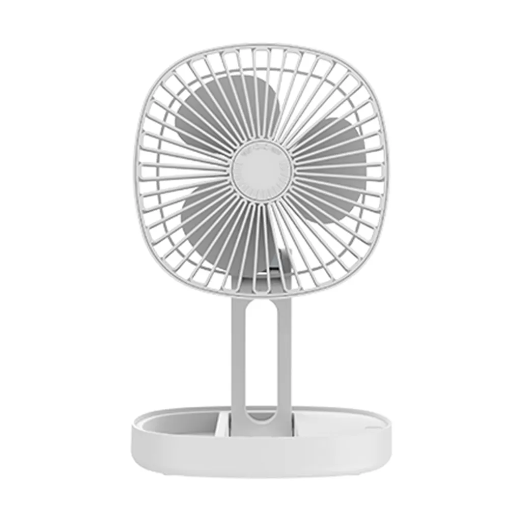 Tragbarer USB Mini Ventilator mit 3 Geschwindigkeiten, Faltbar, für Schreibtisch, Reise, Camping