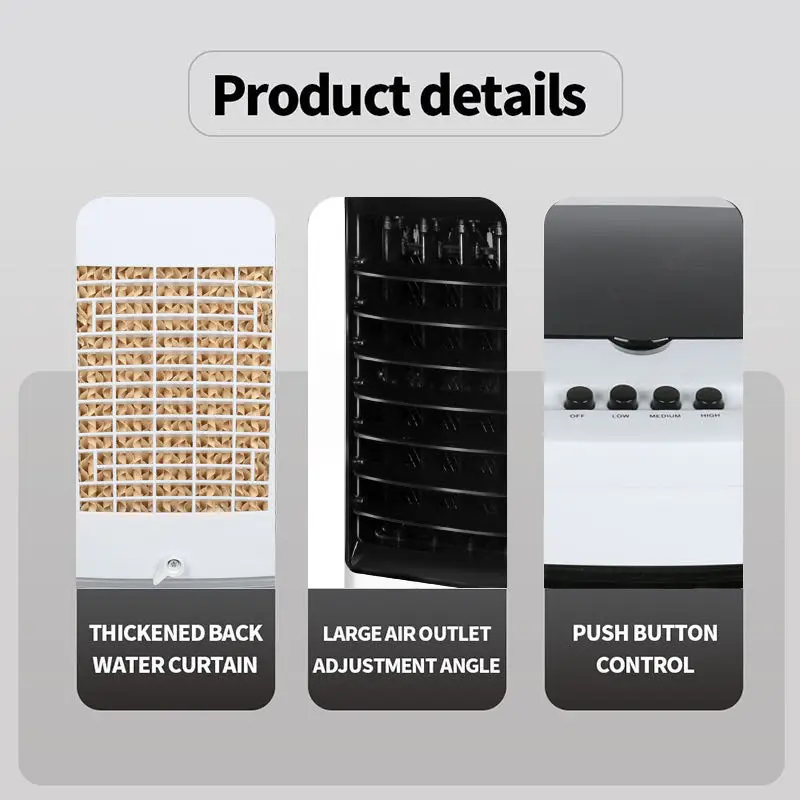 3-in-1 Luftkühler, Luftbefeuchter & Luftreiniger