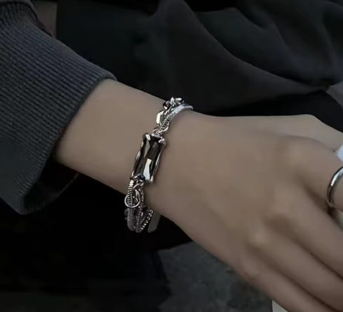 Silver Charm Bracelet