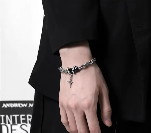 Men's Skull Bracelet