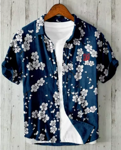 Floral Hawaiian Shirt
