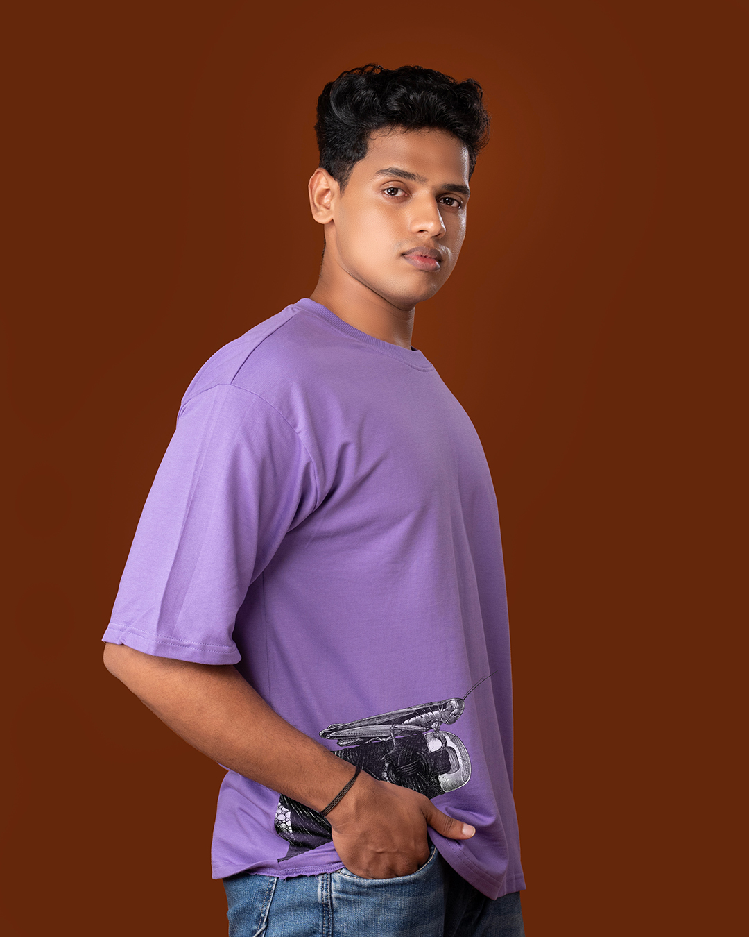 Lavender Grasshopper