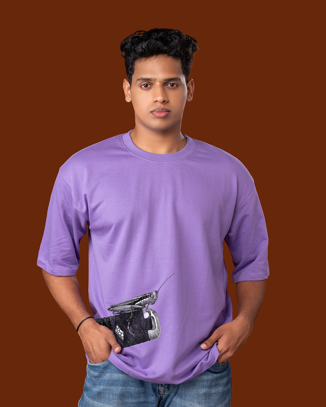 Lavender Grasshopper