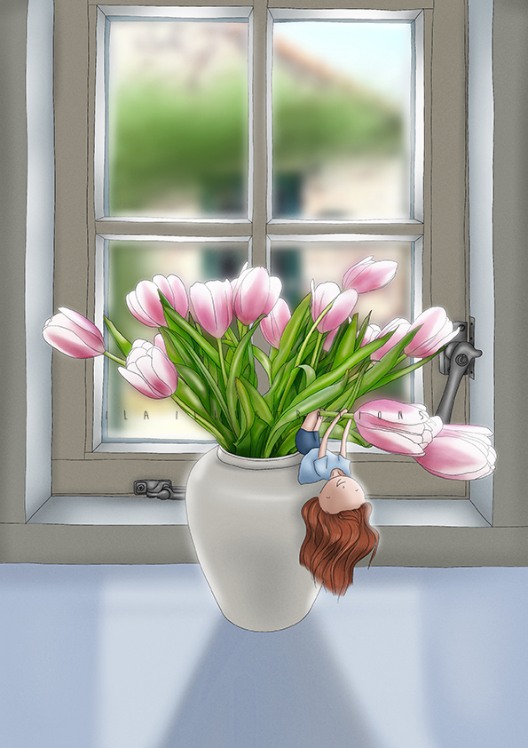064 - Happy vase 