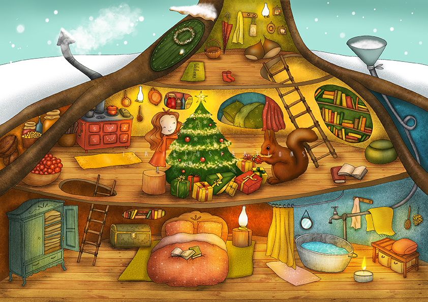 176 Christmas home