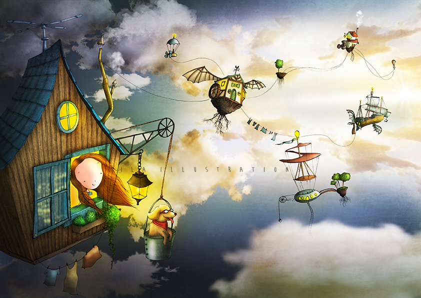 206 - Flying town