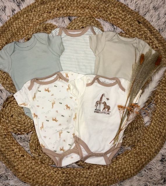 Lot de bodies Savane