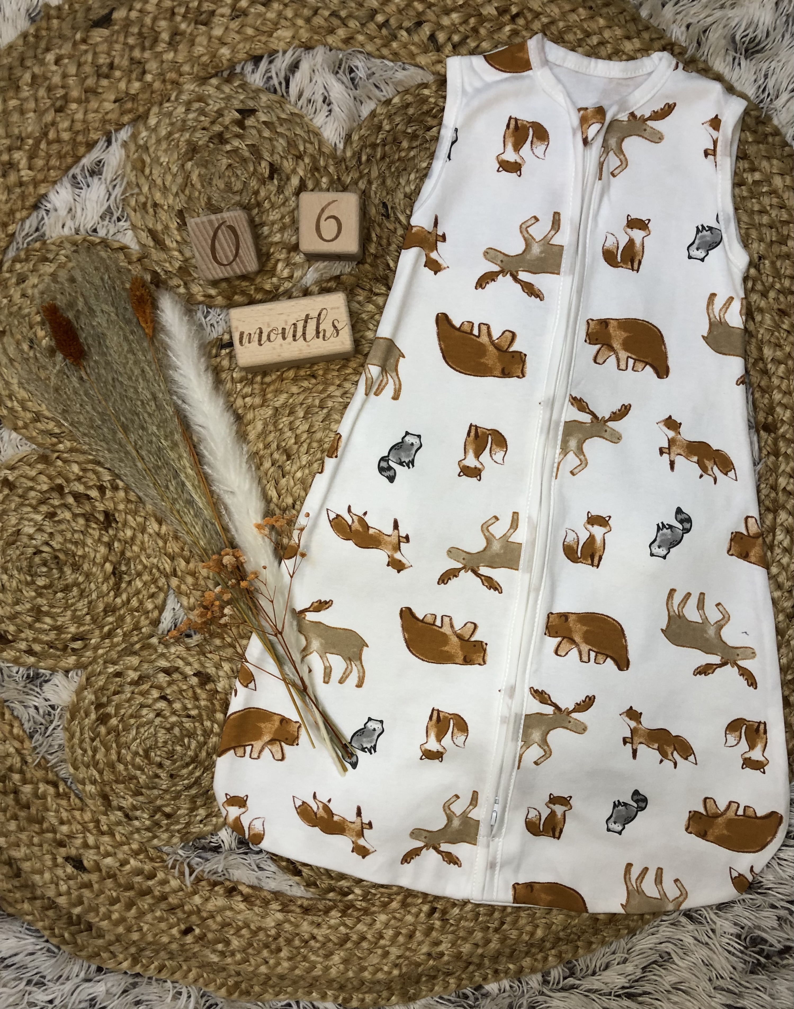 Turbulette garçon forêt 