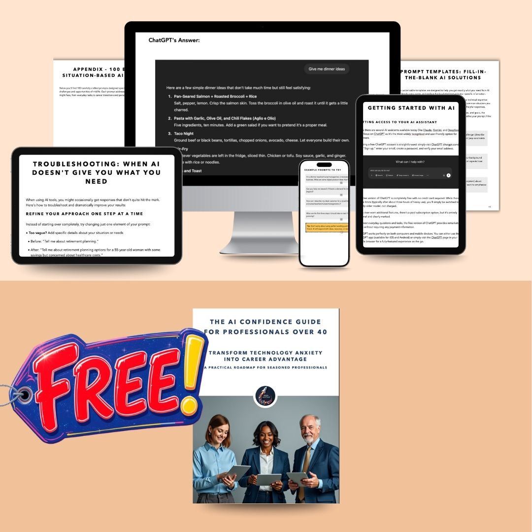 The AI Confidence Guide for Professionals Over 40