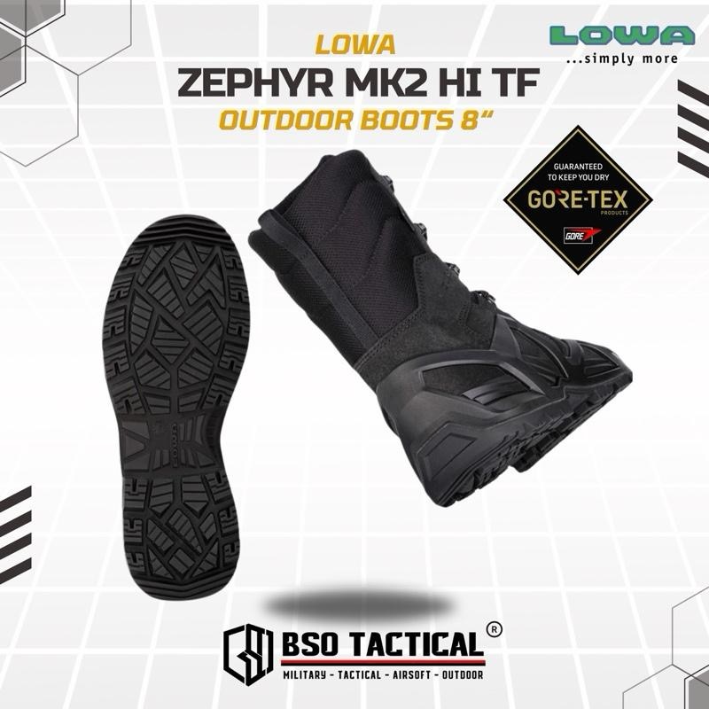 Sepatu Tactical LOWA ZEPHYR MK2 GTX HI Outdoor Boots Shoe High ORIGINAL