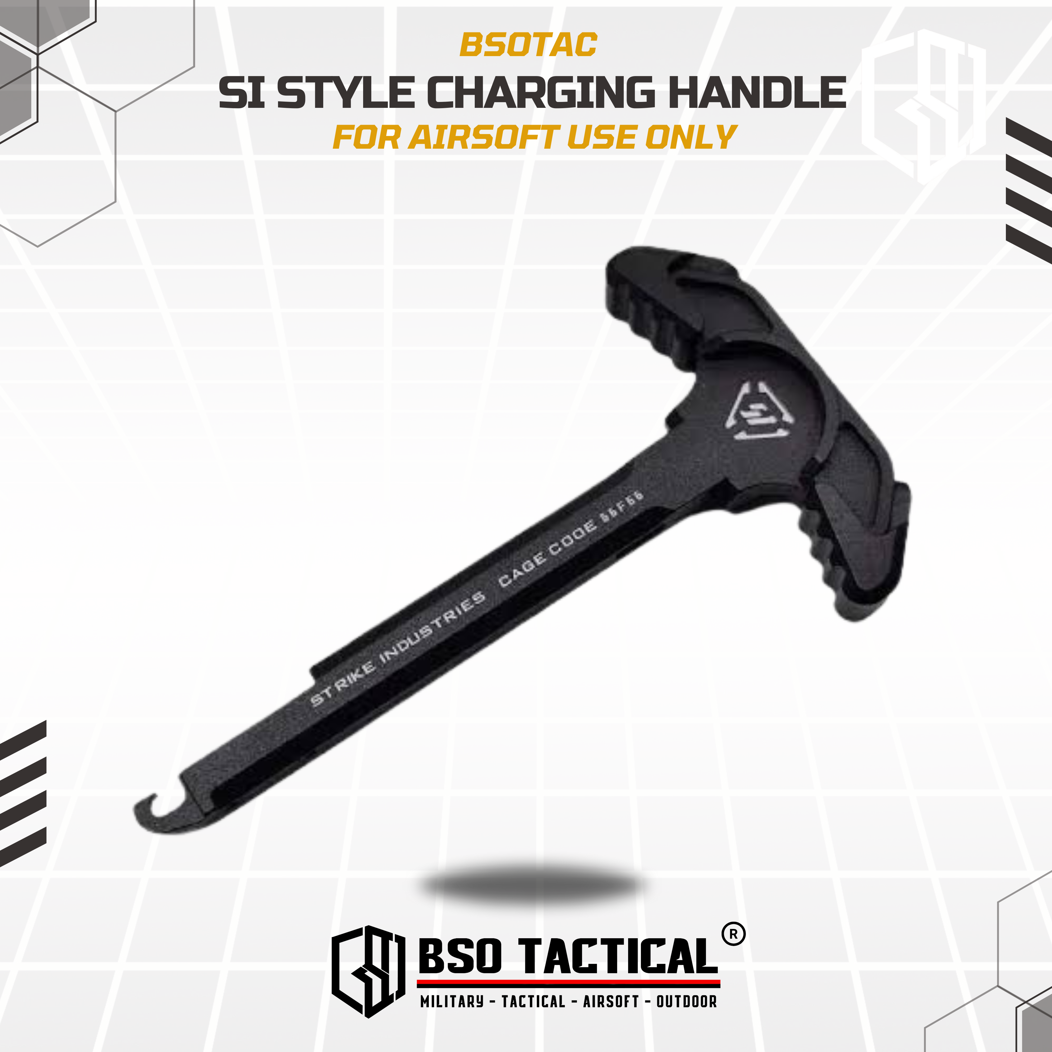 SI Style Charging Handle CNC for Airsoft