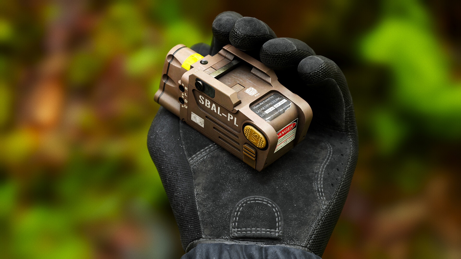 Senter SBAL PL Style Tactical LED Flashligh Laser