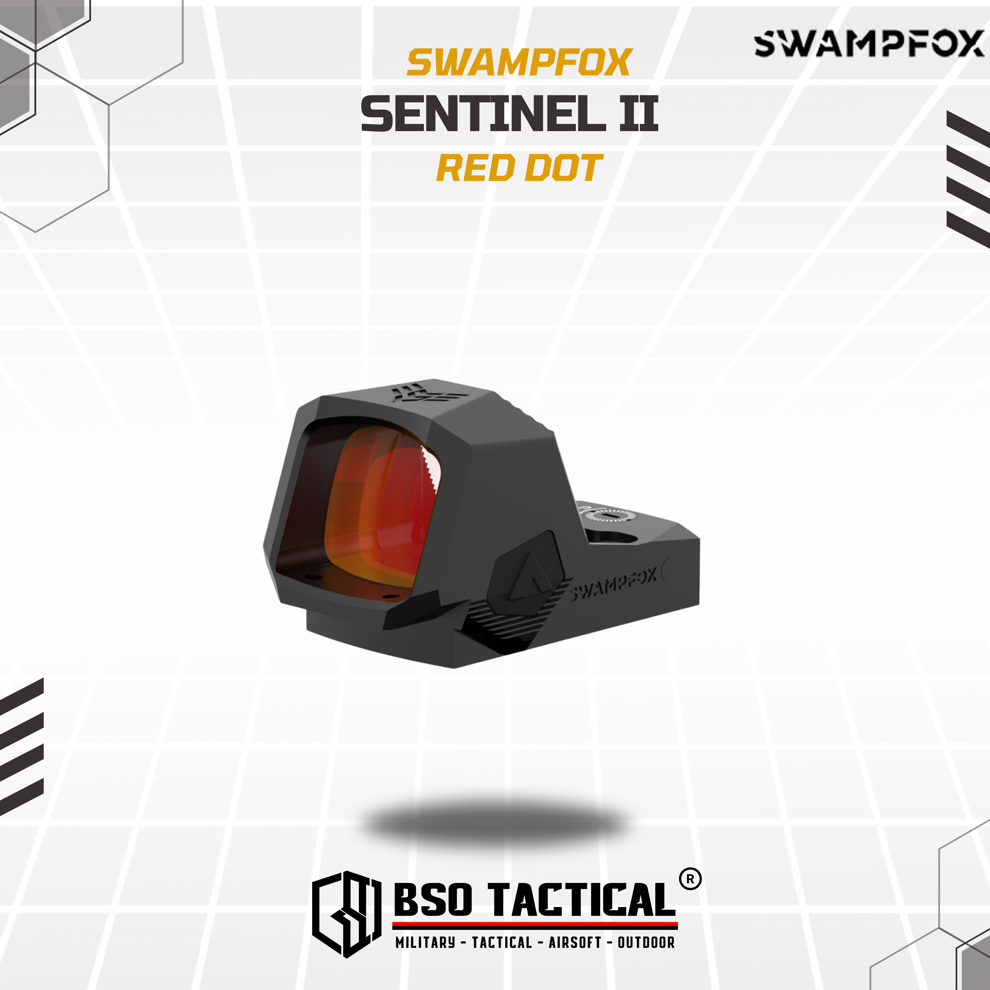 Swampfox Sentinel II Micro Red Dot Sight 