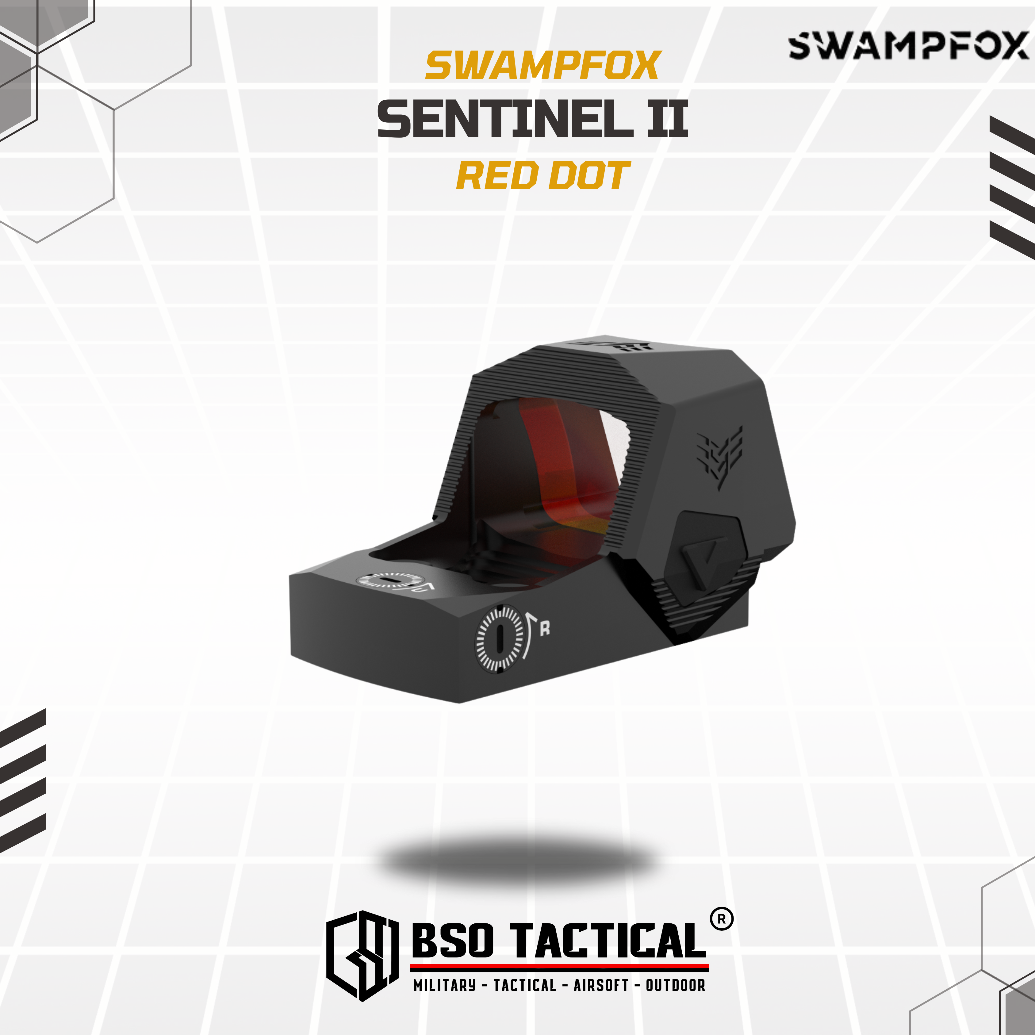 Swampfox Sentinel II Micro Red Dot Sight 