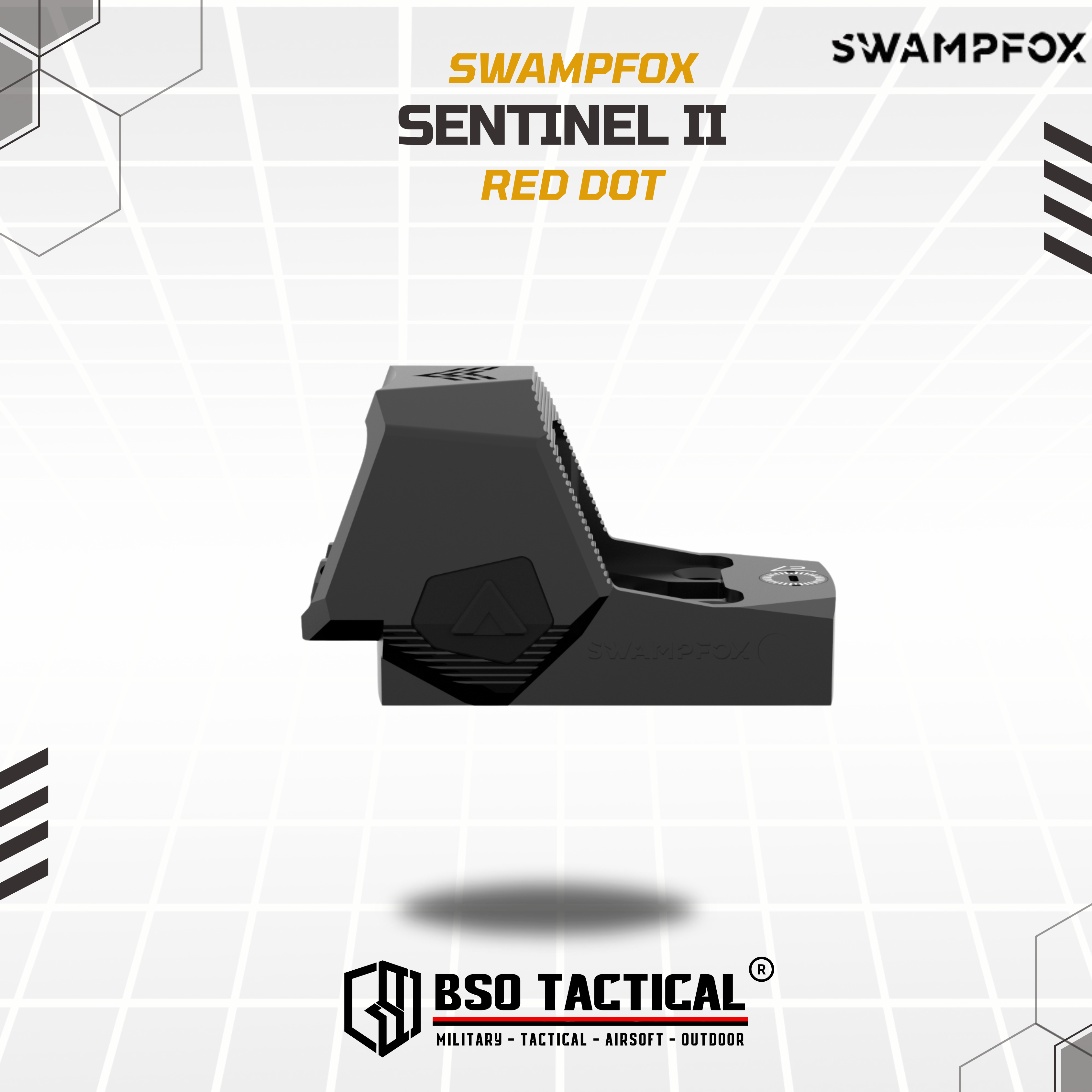 Swampfox Sentinel II Micro Red Dot Sight 