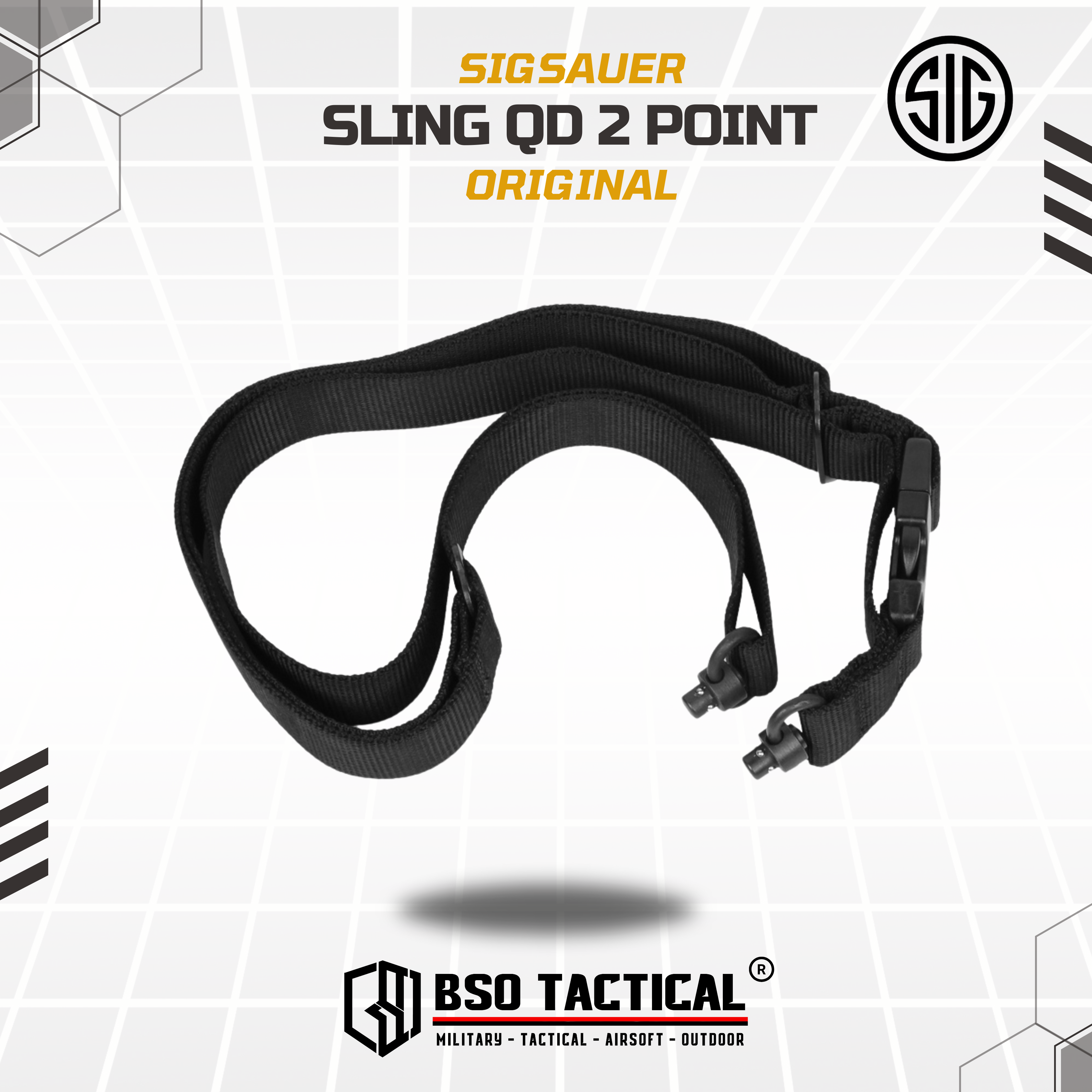 Sig Sauer Tactical Sling QD 2 Point - Black