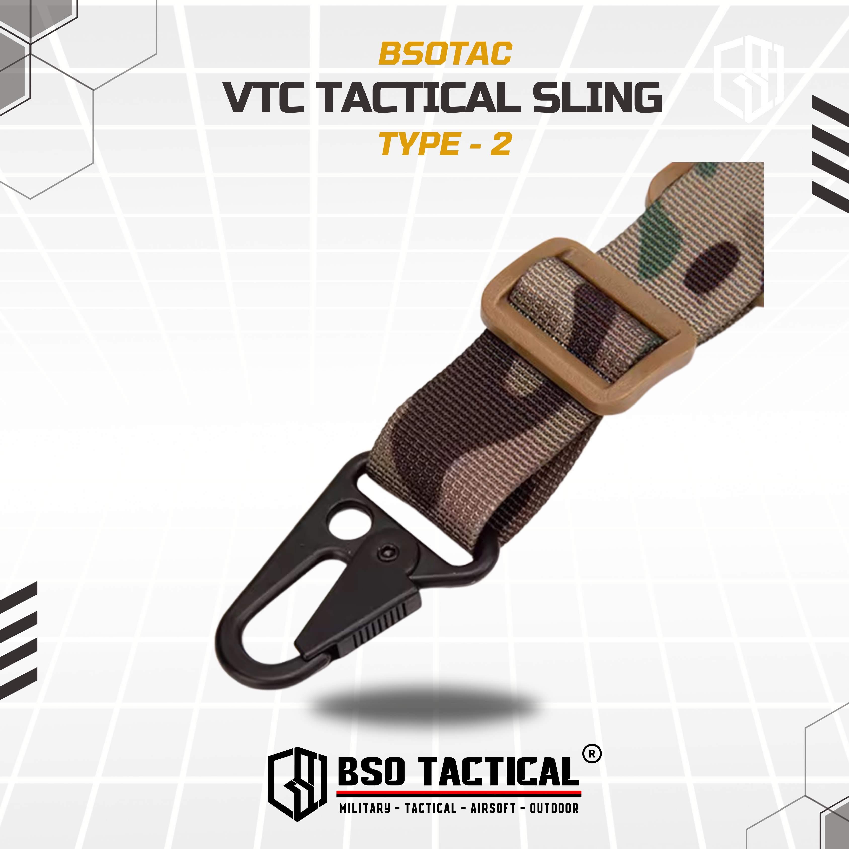 VTC Tactical Sling 2 Point Type 2 - Repro VTAC FC 