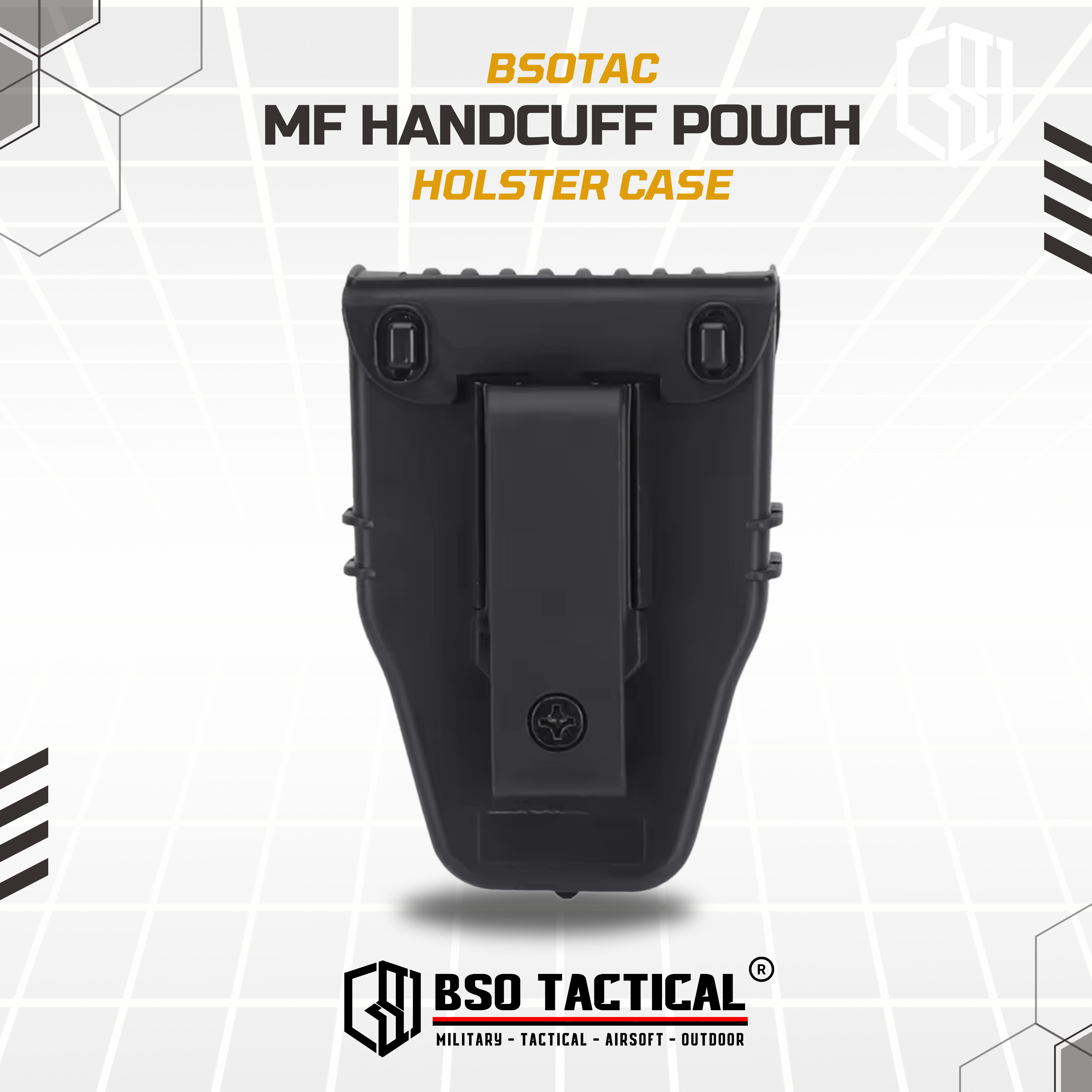 MF Tactical Handcuff Holster Borgol Case Polymer