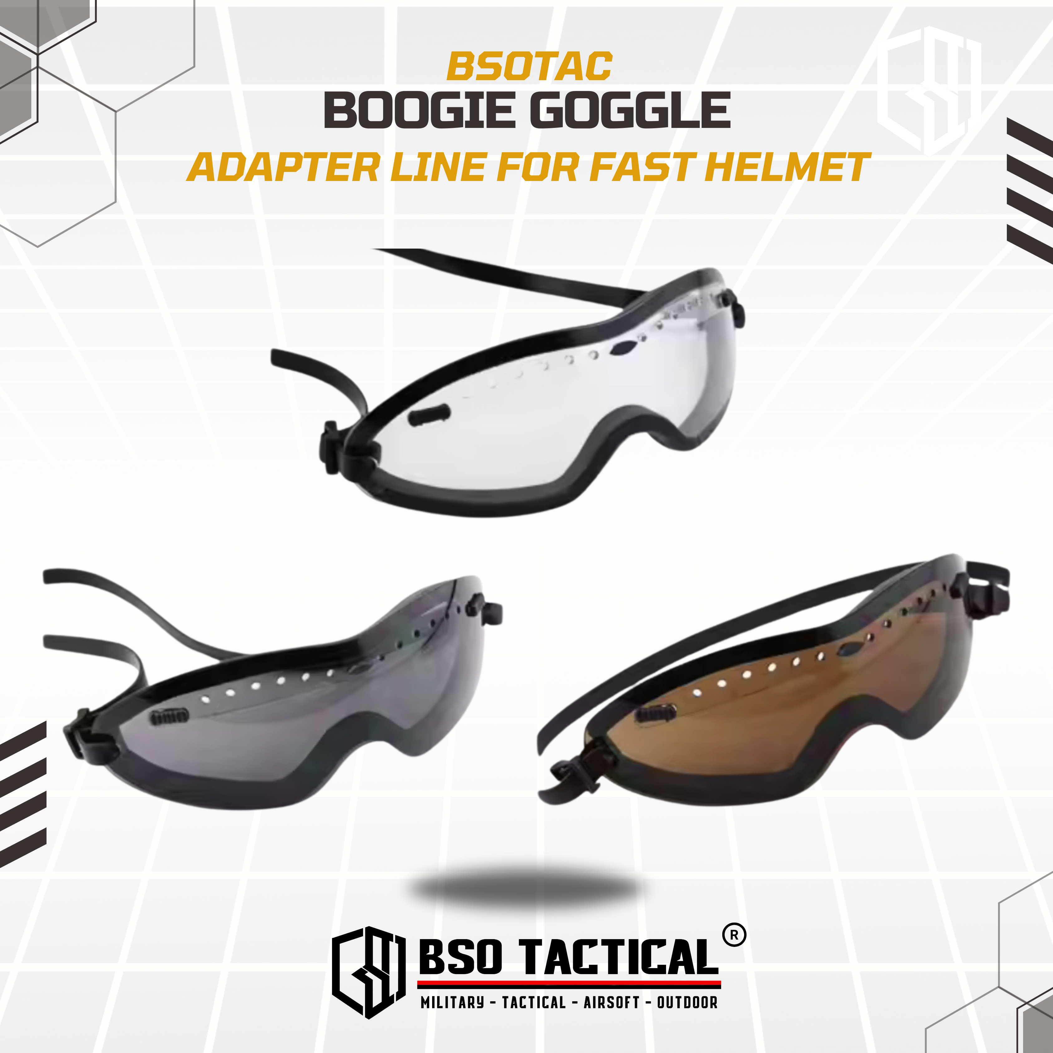 Boogie Tactical Outdoor Goggle Windproof