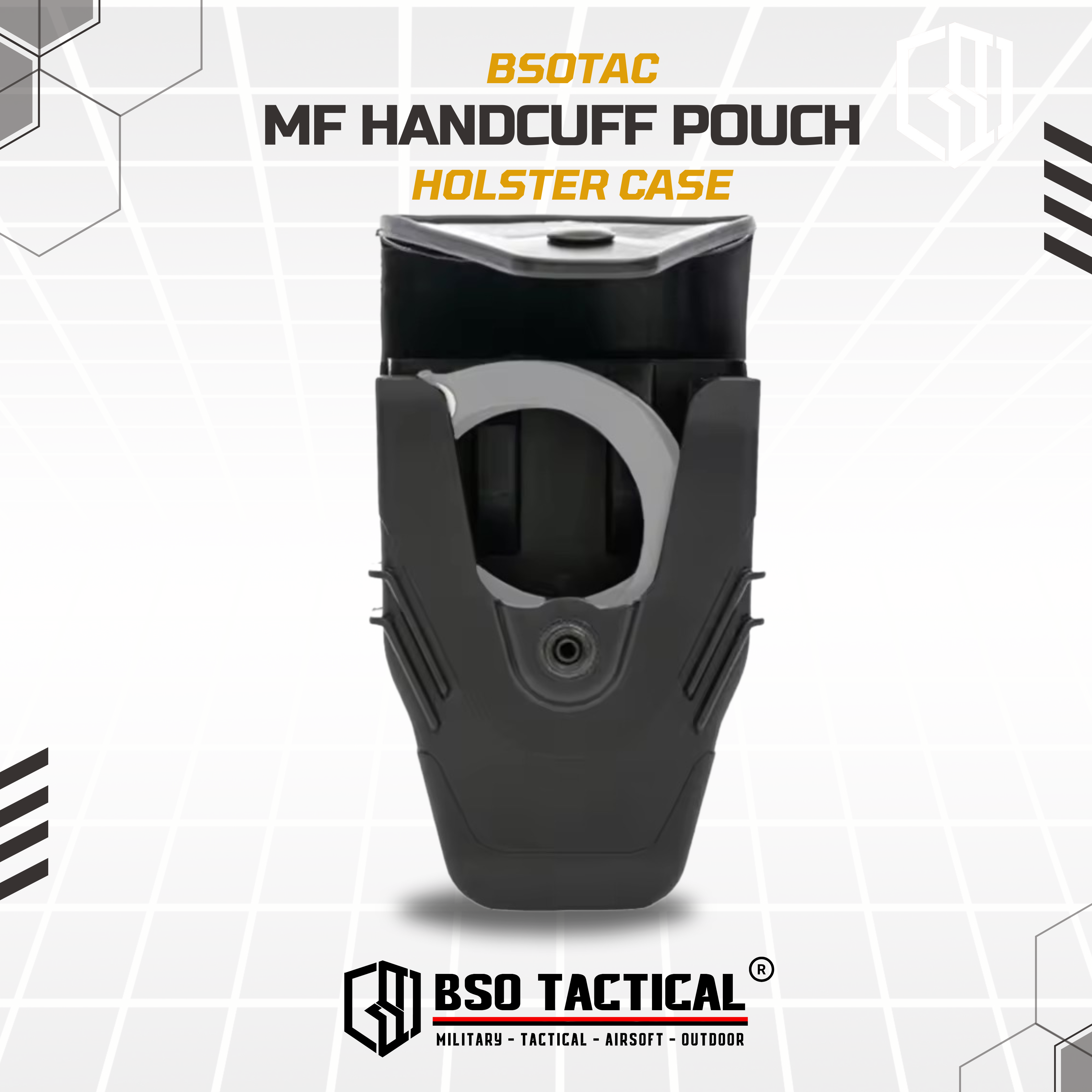 MF Tactical Handcuff Holster Borgol Case Polymer