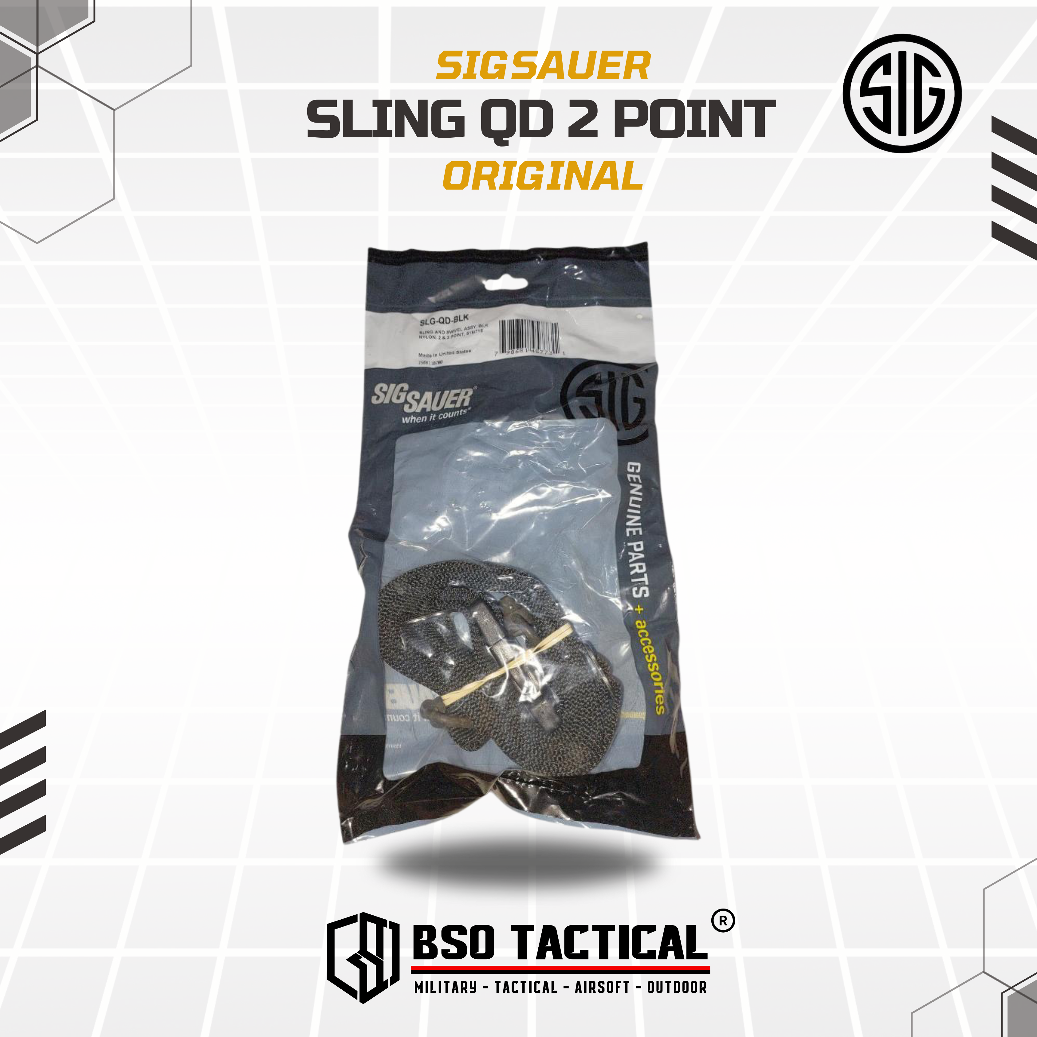Sig Sauer Tactical Sling QD 2 Point - Black
