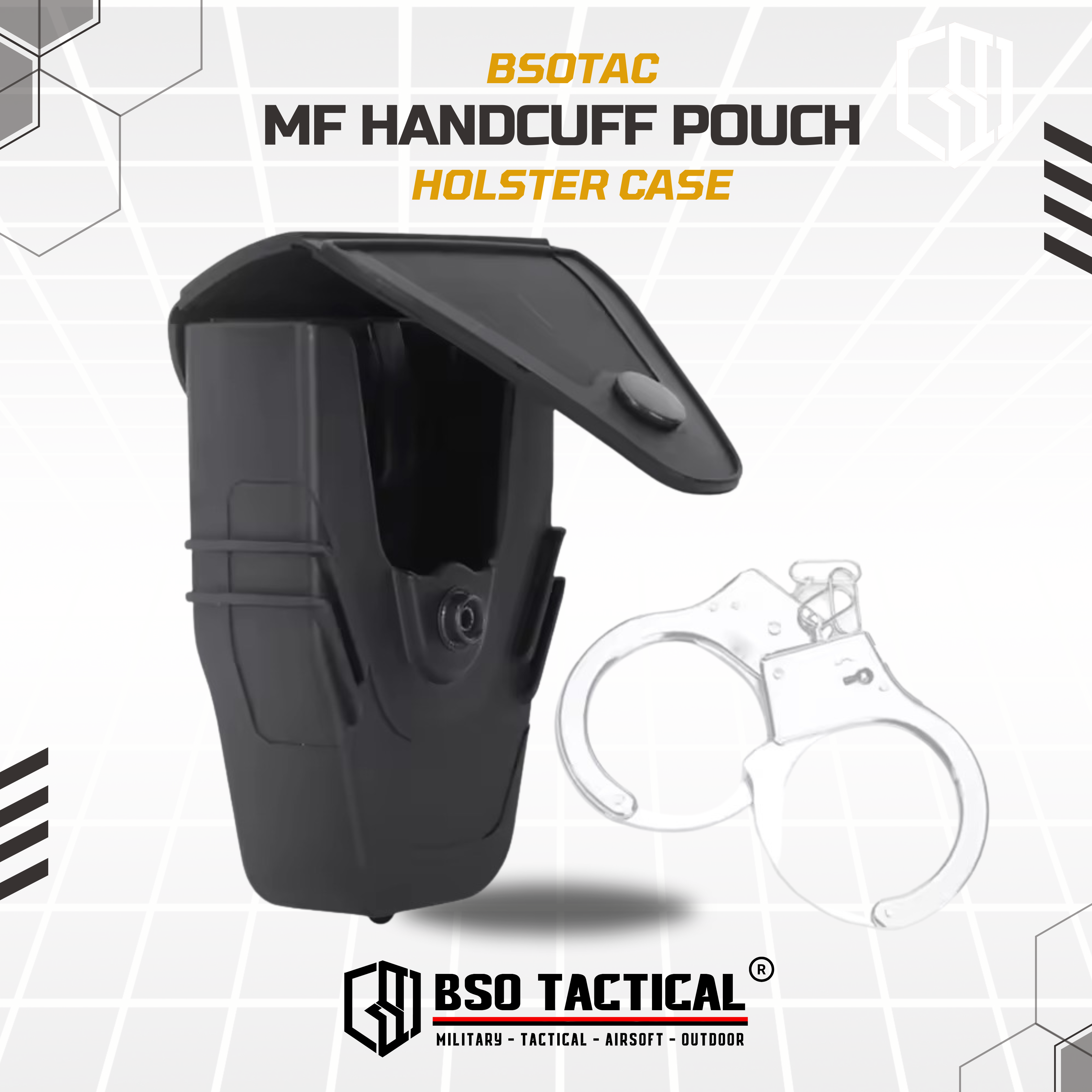 MF Tactical Handcuff Holster Borgol Case Polymer