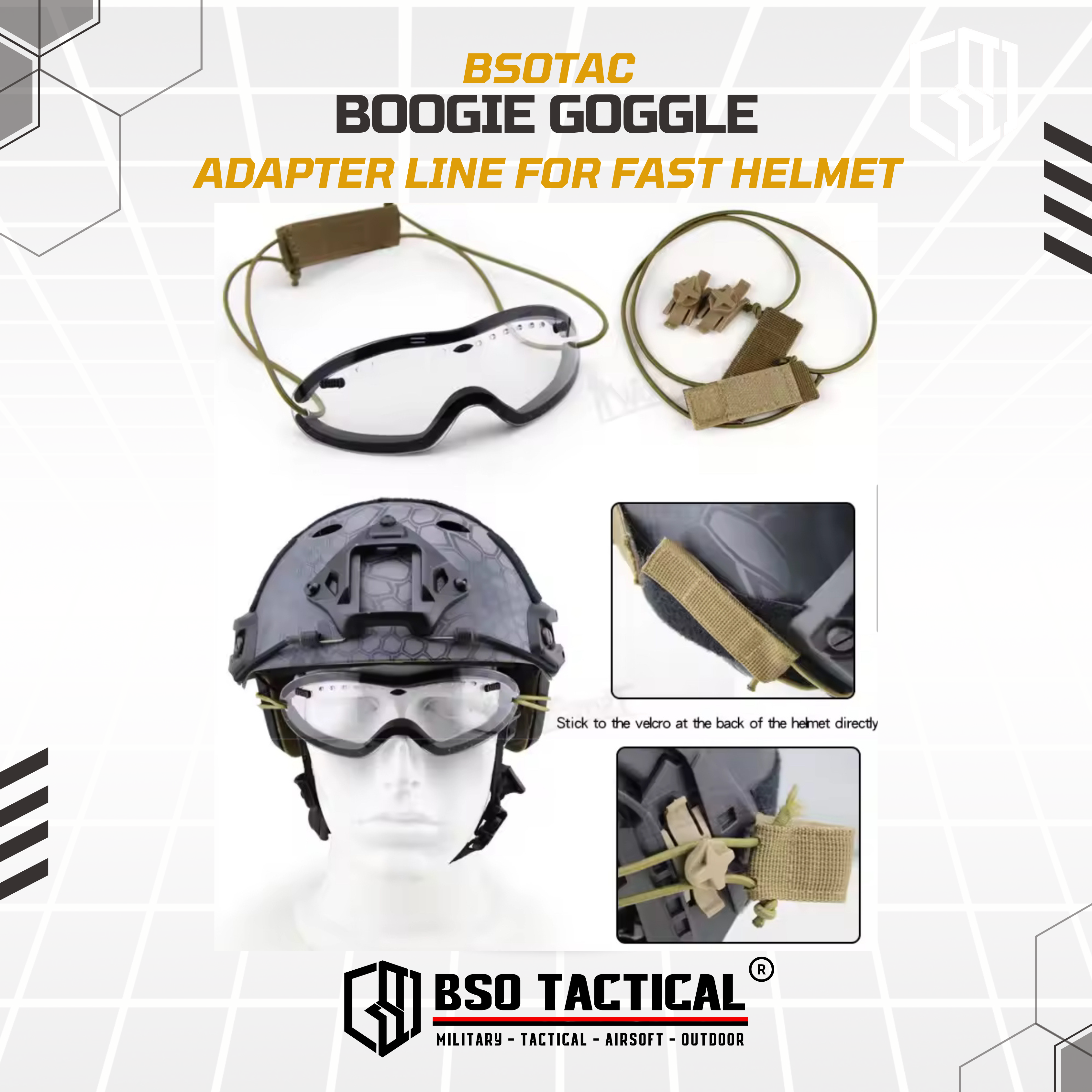 Boogie Tactical Outdoor Goggle Windproof