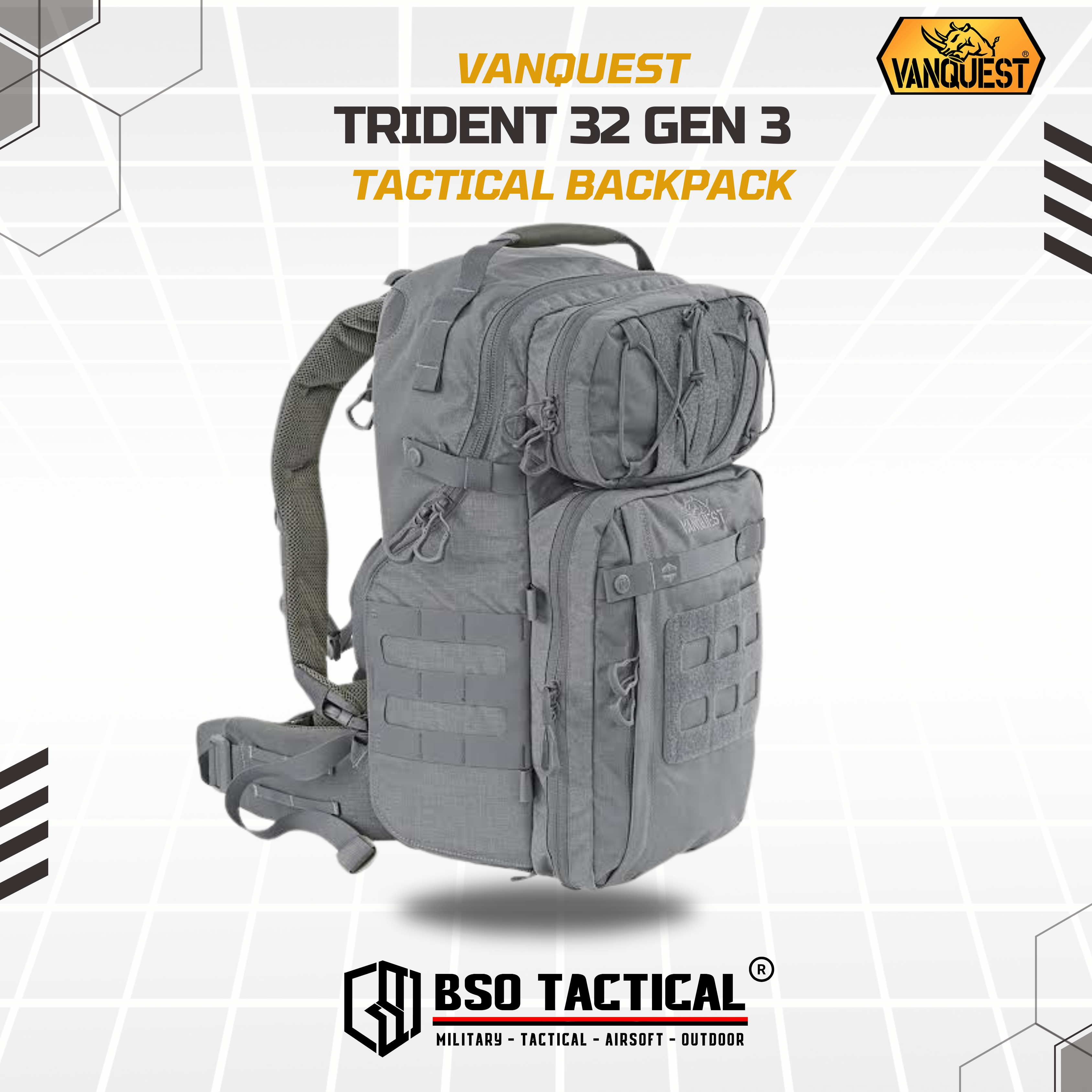 Vanquest Trident 32 Gen 3 Tactical Outdoor Backpack