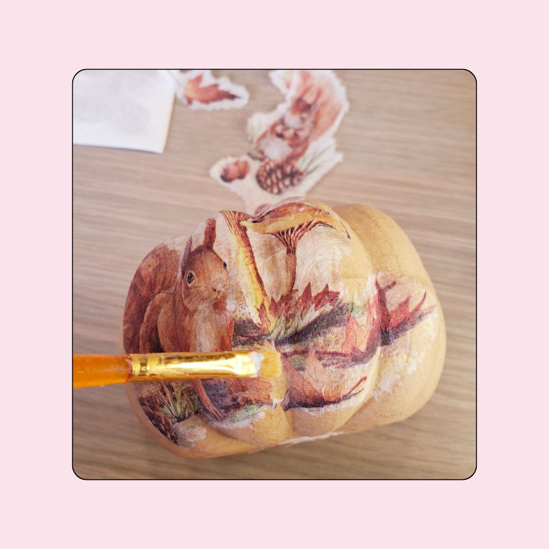 Herfstdecoratie pompoenen