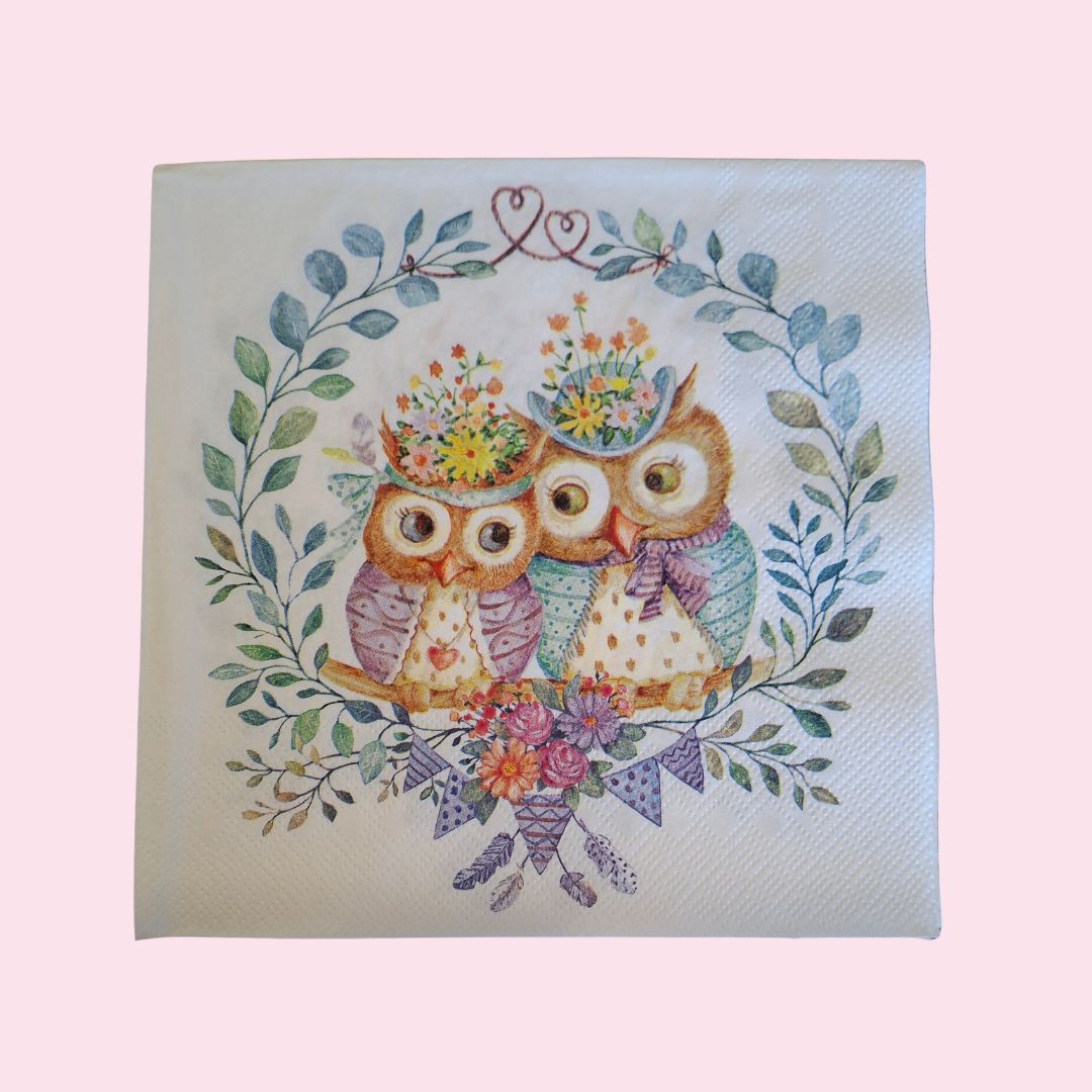 Servetten koppel uil