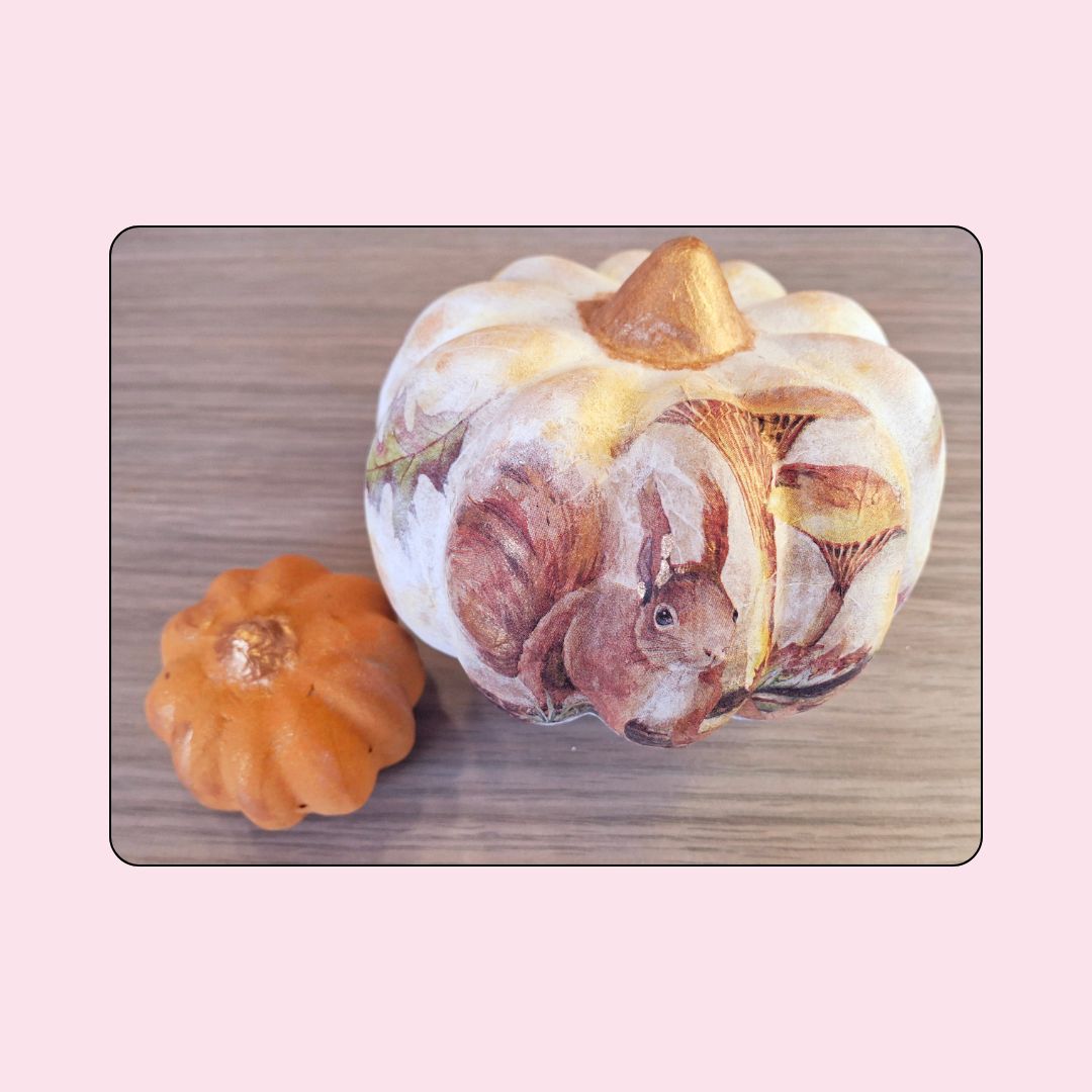 Herfstdecoratie pompoenen