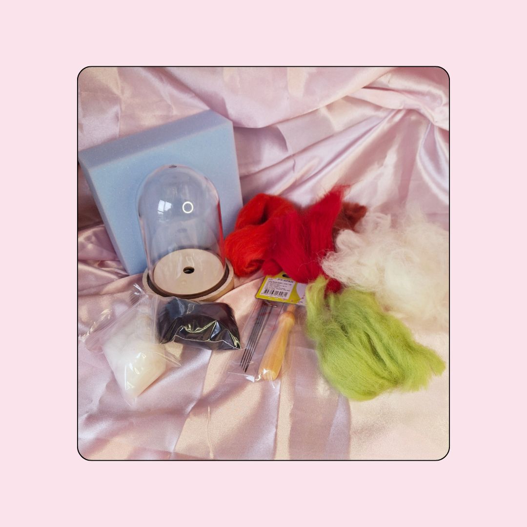 Herfstdecoratie Naaldvilten