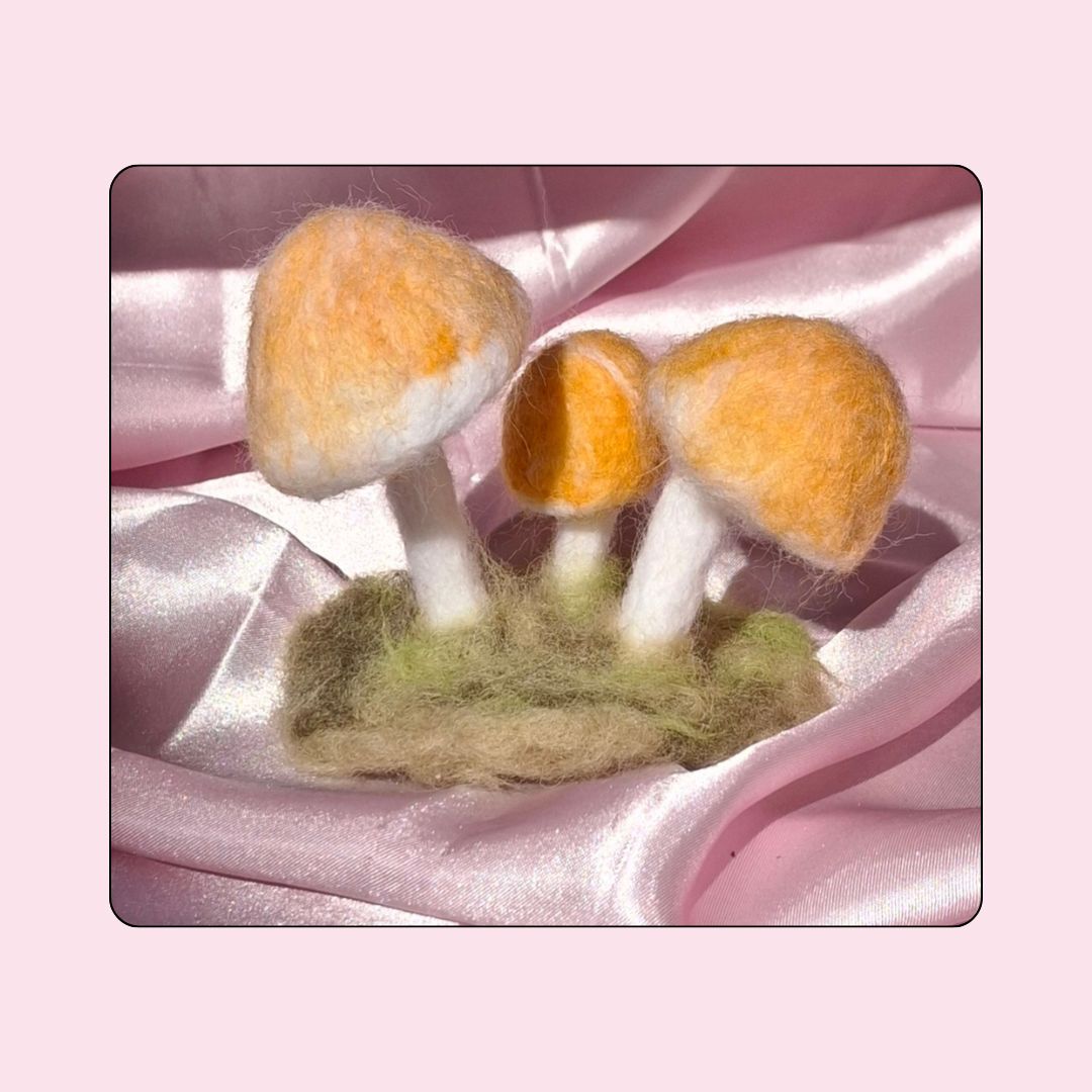 Herfstdecoratie Naaldvilten