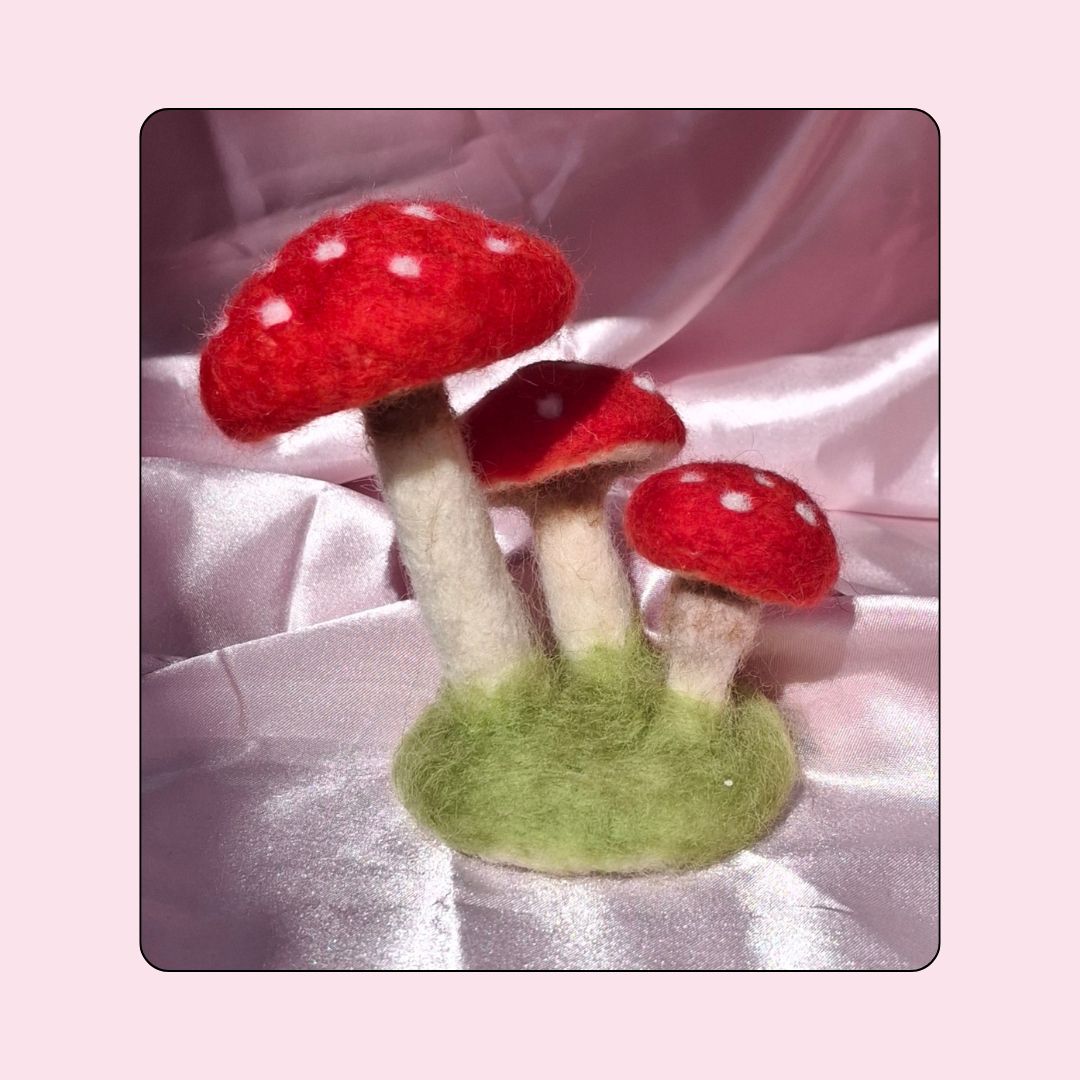 Herfstdecoratie Naaldvilten