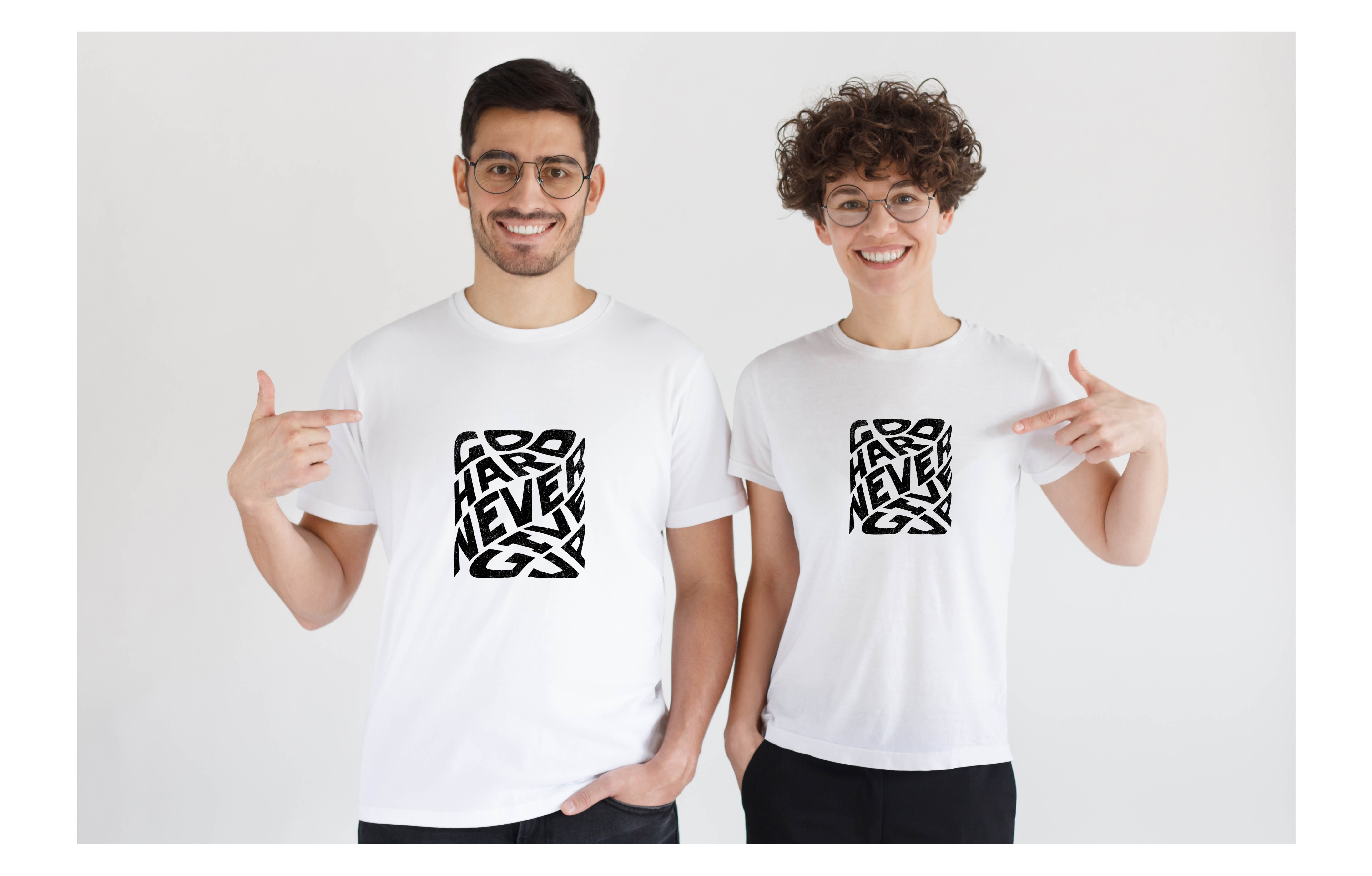 T-shirt Never Give Up